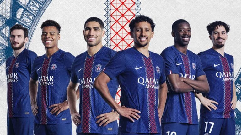 PSG launch 2025/26 home kit inspired by Eiffel Tower
