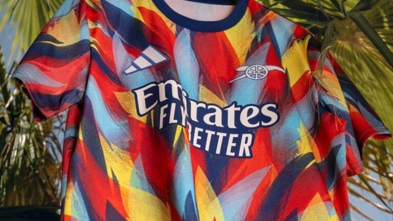 Arsenal release snazzy Notting Hill Carnival-inspired pre-match shirt