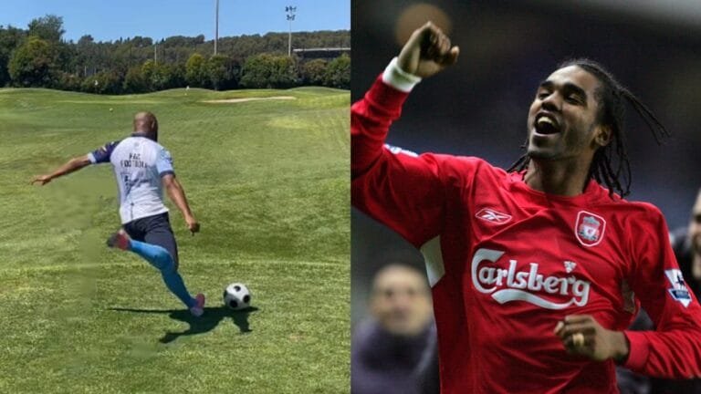Former Liverpool forward finds new profession as footgolf star