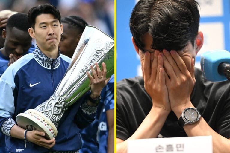 Heung-min Son agrees deal to join new club after announcing Tottenham exit in emotional press conference