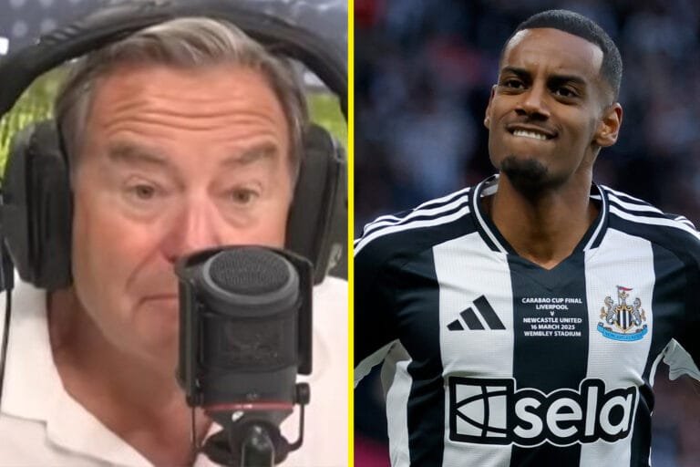 Presenter left stunned as Newcastle fan suggests wild Alexander Isak replacement