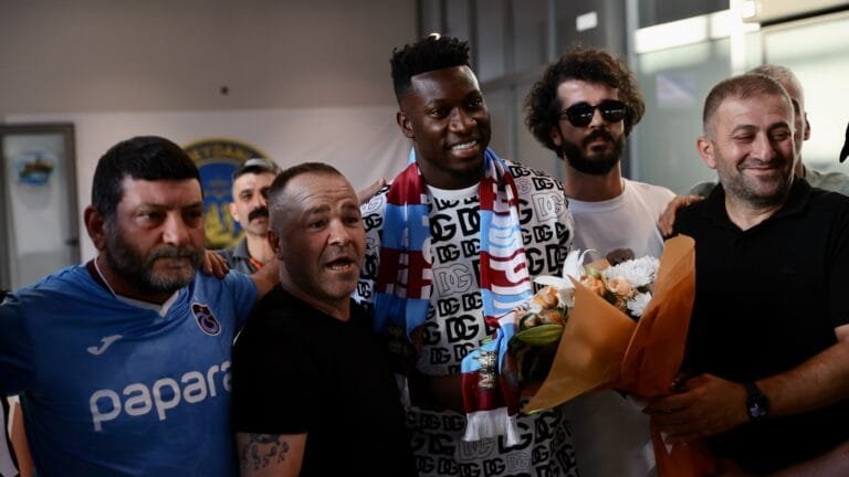Andre Onana mobbed by fans as Man United outcast's shock pay day at Trabzonspor revealed