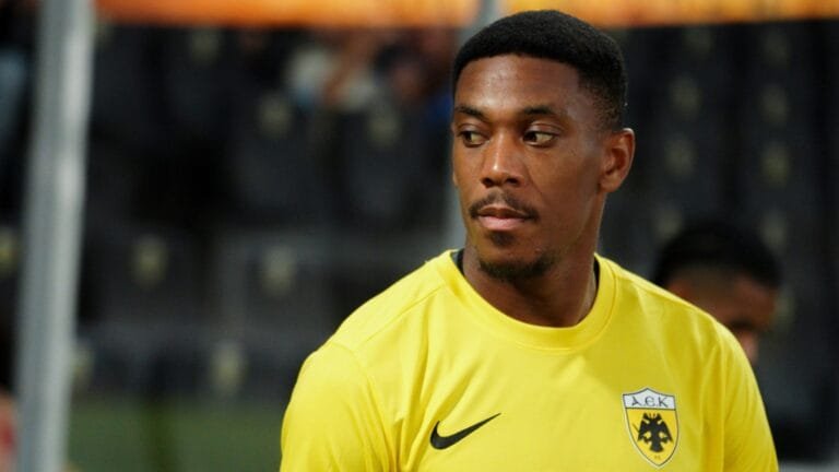 Anthony Martial offloaded by AEK Athens after just one season to shock new club