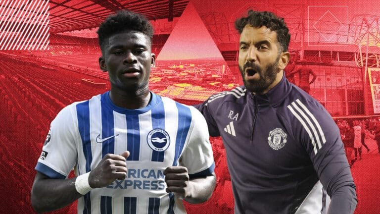 Carlos Baleba immediately deletes Man United transfer reference hours before Brighton clash