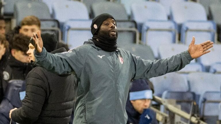 Monaco coach Djimi Traore reveals big clubs 'keep calling' him about Tottenham target